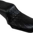 Load image into Gallery viewer, Le Pera Cherokee Seat - Diamond Pleated - Black - FL/FX '06-'17 LK-021DM - Main Product View