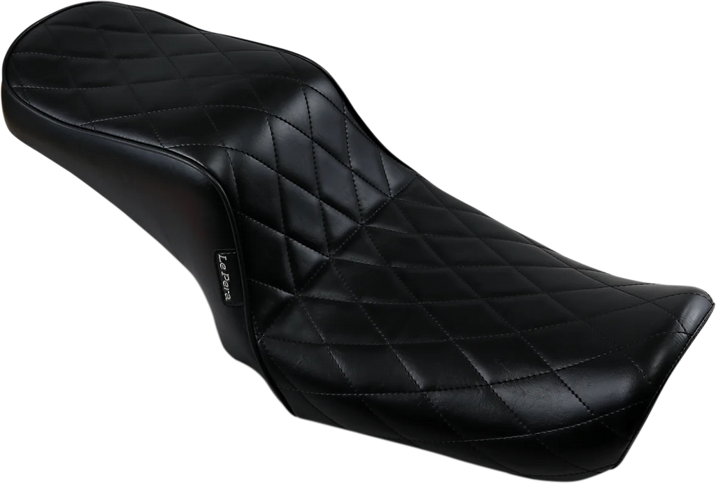 Le Pera Cherokee Seat - Diamond Pleated - Black - FL/FX '06-'17 LK-021DM - Main Product View