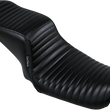 Load image into Gallery viewer, Le Pera Cherokee Seat - Pleated - Black - FL/FX '06-'17 LK-021PT - Main Product View
