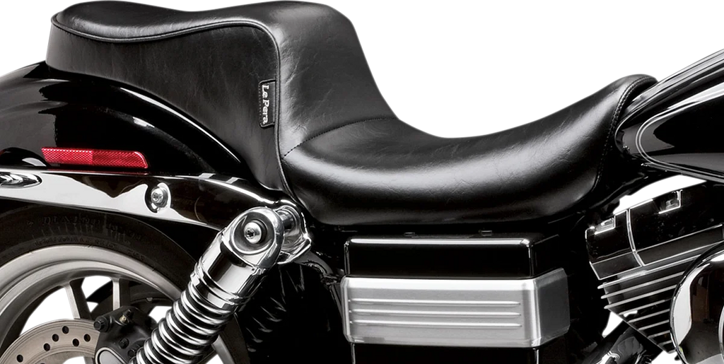 Le Pera Cherokee Seat - Smooth - Black - Dyna '04-'05 LF-021 - Main Product View