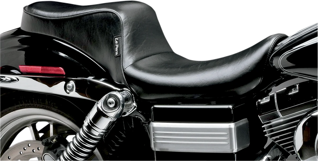 Le Pera Cherokee Seat - Smooth - Black - FXD '06-'17 LK-021 - Main Product View