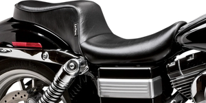 Le Pera Cherokee Seat - Smooth - Black - FXD '96-'03 LN-021 - Main Product View