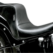 Load image into Gallery viewer, Le Pera Cherokee Seat - Smooth - Black - FXST/FLST '06-'17 LK-020 - Main Product View
