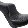 Load image into Gallery viewer, Le Pera Cherokee Seat - Smooth - Black - FXST/FLST '06-'17 LK-020 - Side View