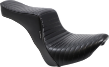 Load image into Gallery viewer, Le Pera Cherokee Seat - Smooth - Black - FXST/FLST '06-'17 LK-020 - Side View