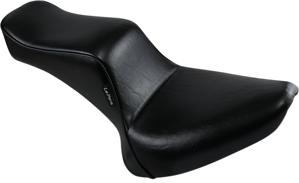 Le Pera Cherokee Seat - Smooth - Black - Softail '00-'17 LX-020 - Main Product View