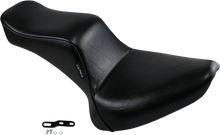Load image into Gallery viewer, Le Pera Cherokee Seat - Smooth - Black - Softail '00-'17 LX-020 - Side View