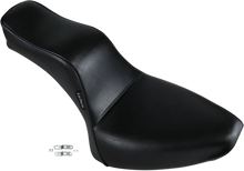 Load image into Gallery viewer, Le Pera Cherokee Seat - Smooth - Black - Softail '84-'99 LN-020 - Side View