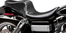 Load image into Gallery viewer, Le Pera Cherokee Seat - Smooth - Black - Wide Glide '04-'05 LF-023 - Main Product View