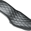 Load image into Gallery viewer, Le Pera Cobra Full-Length Seat - Diamond - Black - FXD '06-'17 LK-071DM - Main Product View