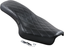 Load image into Gallery viewer, Le Pera Cobra Full-Length Seat - Diamond - Black - XL &#39;04-&#39;22 LK-076DM - Side View