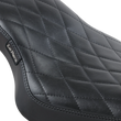 Load image into Gallery viewer, Le Pera Cobra Full-Length Seat - Diamond - Black - XL '04-'22 LK-076DM - Back View