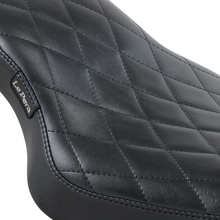 Load image into Gallery viewer, Le Pera Cobra Full-Length Seat - Diamond - Black - XL &#39;04-&#39;22 LK-076DM - Back View