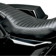 Load image into Gallery viewer, Le Pera Cobra Full-Length Seat - Pleated - Black - FL '08-'23 LK-079PT - Main Product View