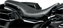 Load image into Gallery viewer, Le Pera Cobra Full-Length Seat - Pleated - Black - FL '08-'23 LK-079PT - Main Product View
