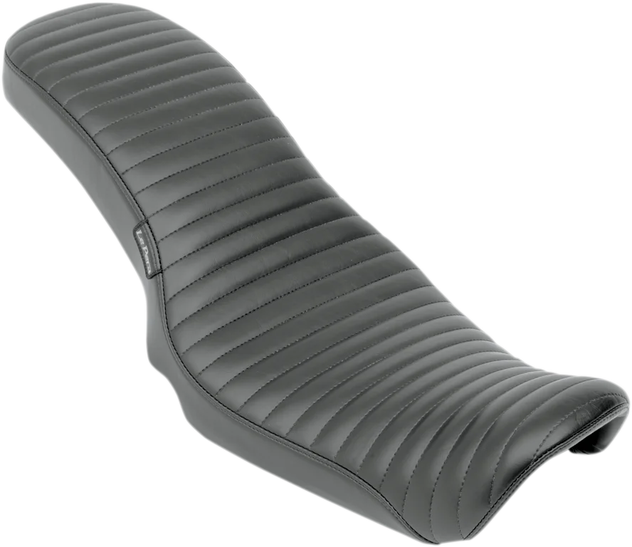 Le Pera Cobra Full-Length Seat - Pleated - Black - FL '08-'23 LK-079PT - Side View