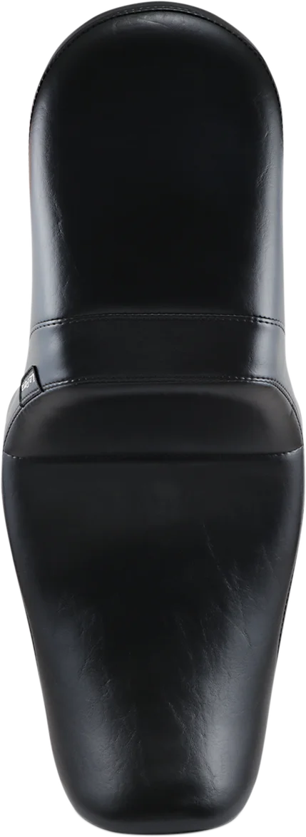 Le Pera Daytona 2-Up Seat - Without Backrest - Smooth - Black - Dyna '06-'17 LK-515 - Installation View