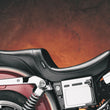 Load image into Gallery viewer, Le Pera Daytona 2-Up Seat - Without Backrest - Smooth - Black - Dyna '06-'17 LK-515 - Additional View 5