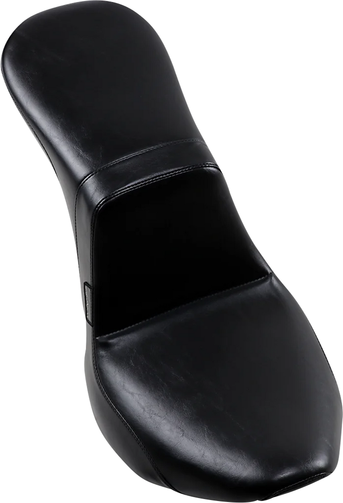 Le Pera Daytona 2-Up Seat - Without Backrest - Smooth - Black - FX/FL '18-'23 LY-543S - Main Product View
