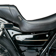 Load image into Gallery viewer, Le Pera Daytona 2-Up Seat - Without Backrest - Smooth - Black - FXR L-547S - Main Product View