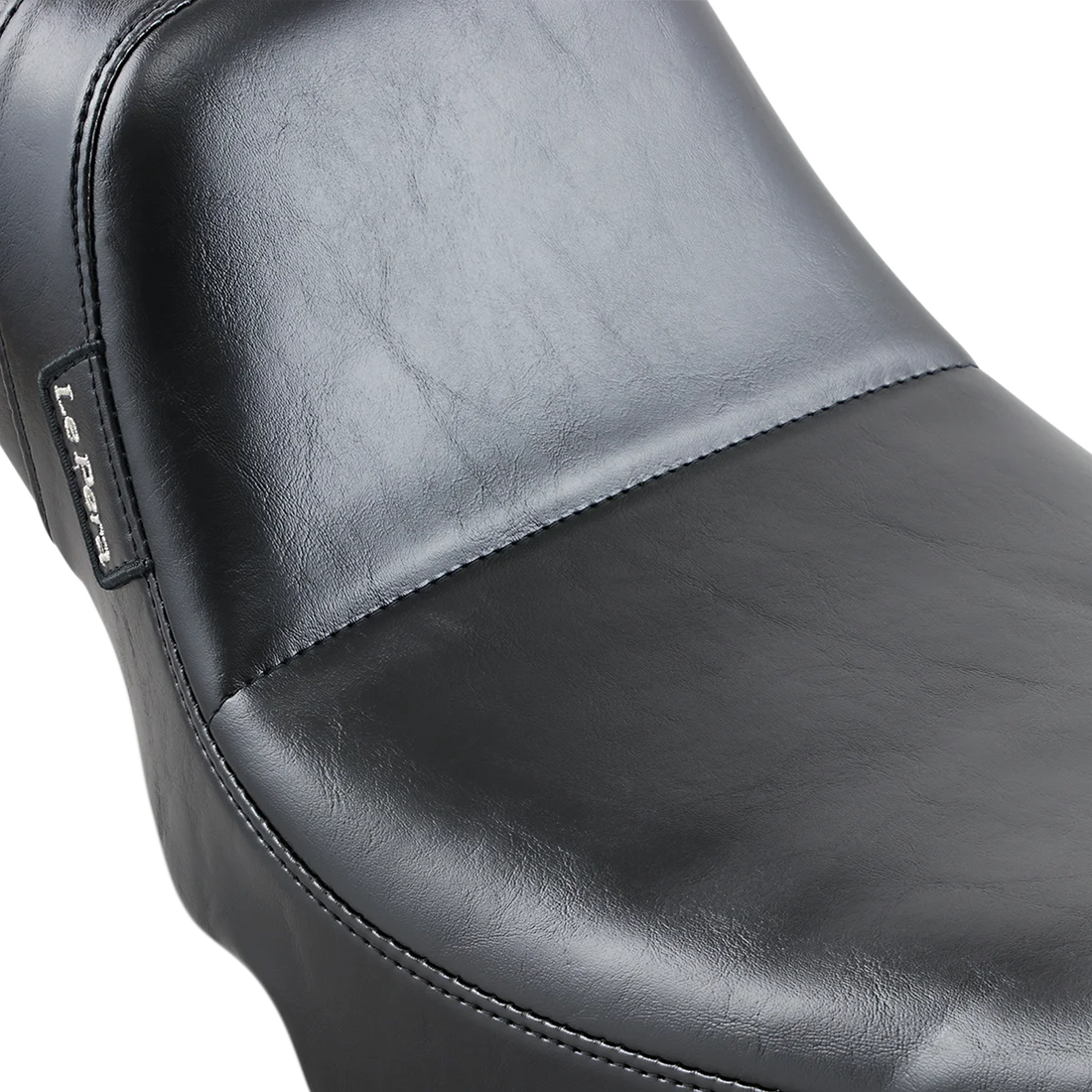 Le Pera Daytona Daddy Long Legs Seat - Black - Dyna '06-'17 LK-510DL - Back View