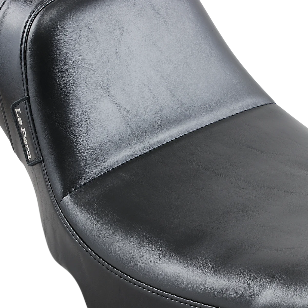 Le Pera Daytona Daddy Long Legs Seat - Black - Dyna '06-'17 LK-510DL - Back View