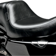 Load image into Gallery viewer, Le Pera Daytona Seat - Without Backrest - Smooth - Black - XL '04-'23 LK-542S - Main Product View