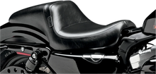 Load image into Gallery viewer, Le Pera Daytona Seat - Without Backrest - Smooth - Black - XL &#39;04-&#39;23 LK-542S - Main Product View