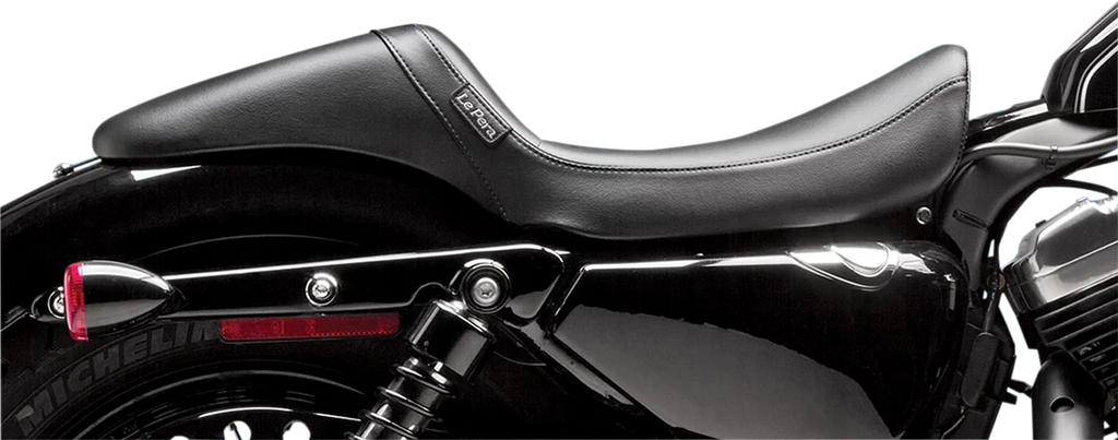 Le Pera Daytona Sport Daddy Long Legs Seat - Smooth - Black - XL '04-'22 LF-542DLS - Main Product View