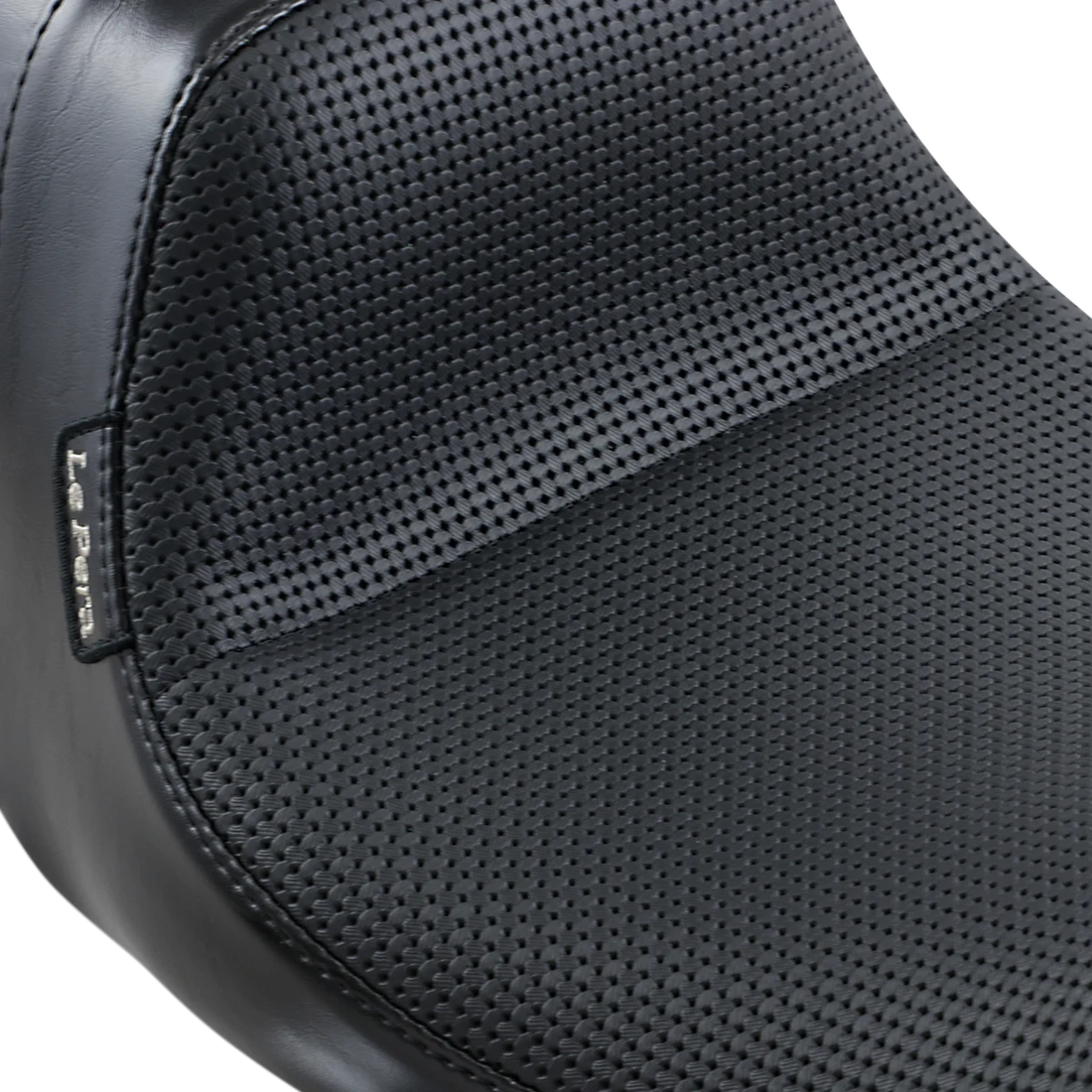 Le Pera Daytona Sport Seat - Basketweave - Black - FL '08-'23 LK-557BW - Side View