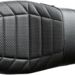 Load image into Gallery viewer, Le Pera Daytona Sport Seat - Flat Track Stitch - Black - Dyna '06-'17 LK-512TRKPT - Main Product View