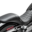 Load image into Gallery viewer, Le Pera Daytona Sport Seat - Flat Track Stitch - Black - Dyna '06-'17 LK-512TRKPT - Side View