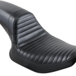 Load image into Gallery viewer, Le Pera Daytona Sport Seat - Pleated - Black - FXR '82-'00 L-541PT - Main Product View