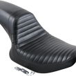 Load image into Gallery viewer, Le Pera Daytona Sport Seat - Pleated - Black - FXR '82-'00 L-541PT - Side View