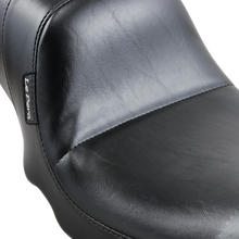 Load image into Gallery viewer, Le Pera Daytona Sport Seat - Smooth - Black - Dyna '06-'17 LK-510 - Back View