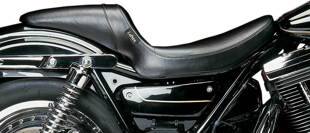Le Pera Daytona Sport Seat - Smooth - Black - FXR '82-'00 L-541S - Main Product View