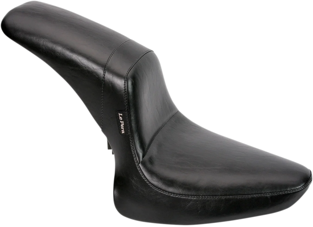 Le Pera Daytona Sport Seat - Smooth - Black - Softail '00-'17 LX-540S - Main Product View