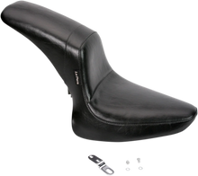 Load image into Gallery viewer, Le Pera Daytona Sport Seat - Smooth - Black - Softail '00-'17 LX-540S - Side View
