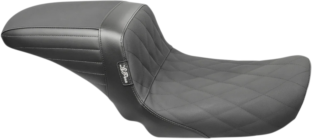 Le Pera Kickflip Daddy Long Legs Seat - Diamond w/ Gripp Tape - Black - FX '06-'17 LK-591DLDMGP - Main Product View