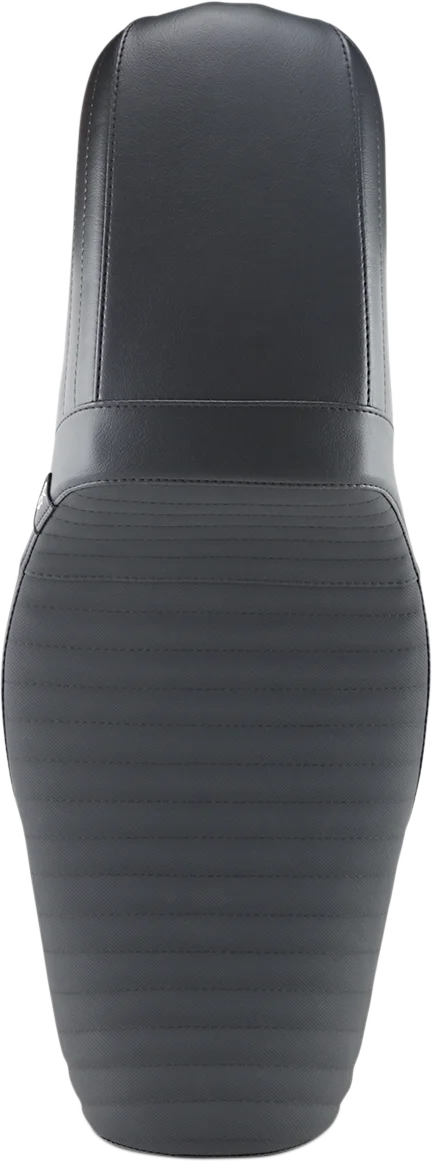 Le Pera Kickflip Daddy Long Legs Seat - Pleated w/ Gripp Tape - Black - FX '06-'17 LK-591DLPTGP - Back View