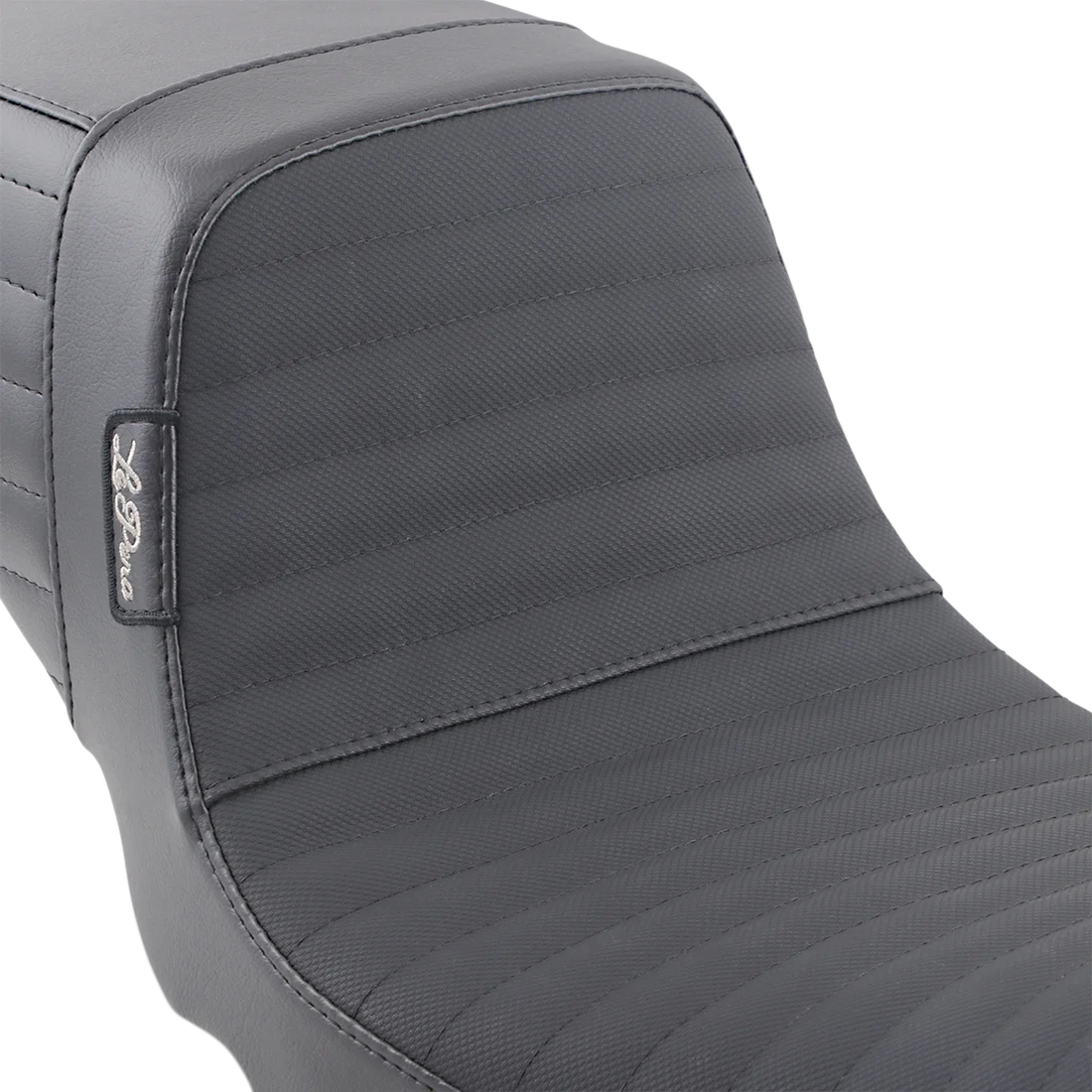 Le Pera Kickflip Daddy Long Legs Seat - Pleated w/ Gripp Tape - Black - FX '06-'17 LK-591DLPTGP - Installation View