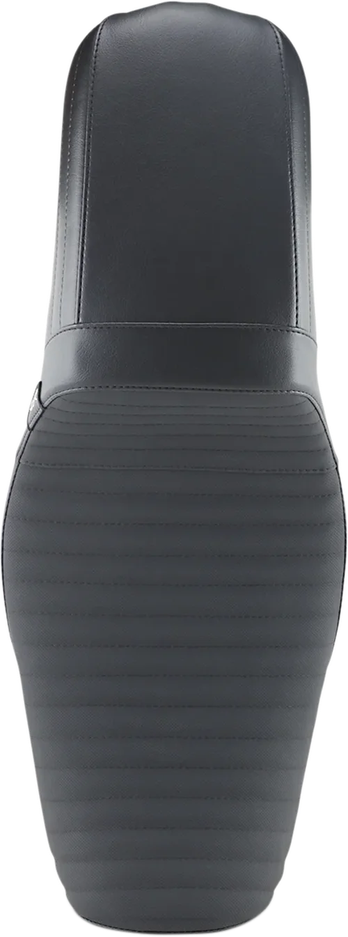 Le Pera Kickflip Daddy Long Legs Seat - Pleated w/ Gripp Tape - Black - FX '06-'17 LK-591DLPTGP - Back View