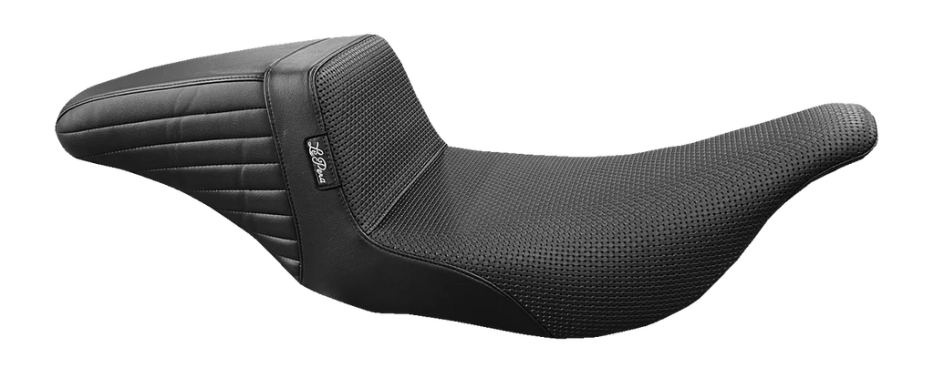 Le Pera Kickflip Seat - Basketweave - Black - FL '97-'07 LH-597BW - Main Product View