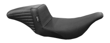 Load image into Gallery viewer, Le Pera Kickflip Seat - Basketweave - Black - FL &#39;97-&#39;07 LH-597BW - Main Product View