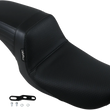 Load image into Gallery viewer, Le Pera Kickflip Seat - Basketweave - Black - FXD '96-'03 LN-591BW - Side View
