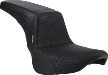 Load image into Gallery viewer, Le Pera Kickflip Seat - Basketweave - Black - Softail '18-'23 LYR-590BW - Main Product View
