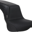 Load image into Gallery viewer, Le Pera Kickflip Seat - Basketweave - Black - Softail '18-'23 LYX-590BW - Main Product View
