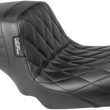 Load image into Gallery viewer, Le Pera Kickflip Seat - Diamond - Black - FXD '04-'05 LF-591DM - Main Product View