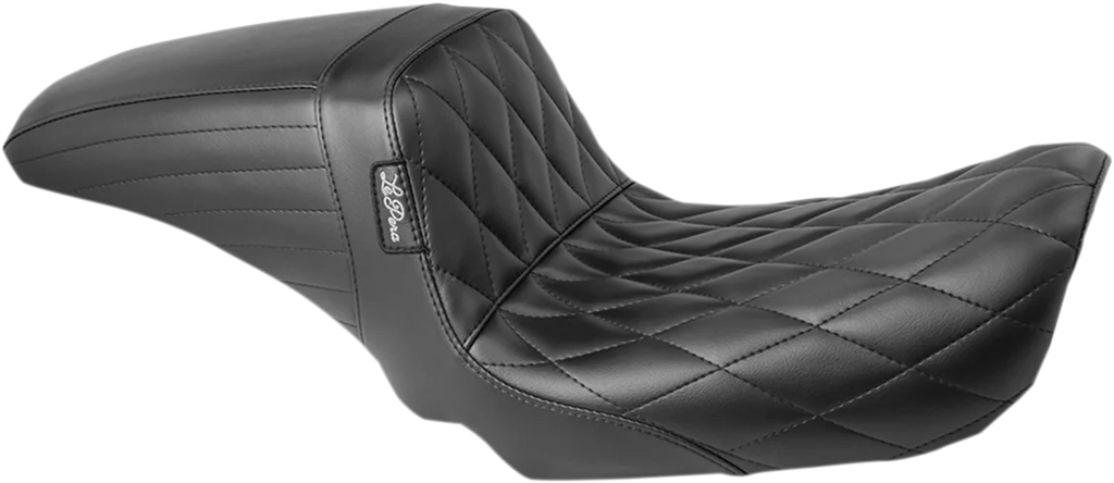 Le Pera Kickflip Seat - Diamond - Black - FXD '06-'17 LK-591DM - Main Product View