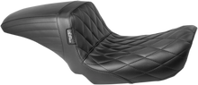 Load image into Gallery viewer, Le Pera Kickflip Seat - Diamond - Black - FXD '06-'17 LK-591DM - Main Product View